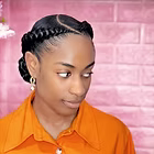 Two french braids
